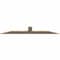 Ekena Millwork Portland Smooth Timber Gable Bracket, Douglas Fir, 84"W x 14"H x 1 1/2"D x 5 1/2"F, 4/12 Pitch GBW084X14X0206POR00SDF - alternate 5